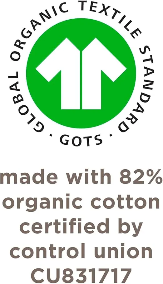 Burt's Bees Baby Unisex Baby Socks Ankle or Crew Height Made with Soft Organic Cotton, 6 Packs with Non-Slip Grips for Babies