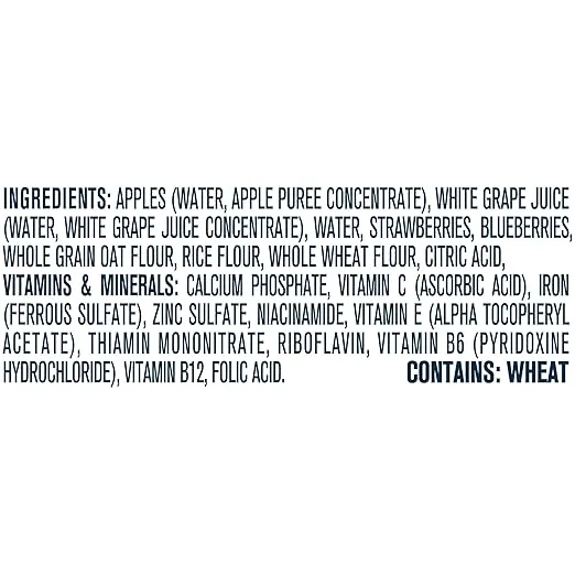Gerber Baby Food 2nd Foods, Mixed Cereal, Apple, Strawberry & Blueberry with Mixed Cereal Puree, 4 Ounce Tubs, 2-Pack (Pack of 8)