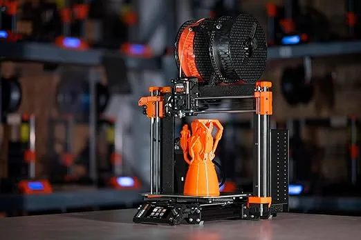Original Prusa MK4 3D Printer, Ready-to-use FDM 3D Printer, Assembled and Tested, Removable Print Sheets, 1kg Prusament PLA Spool Included, Print Size 9.84×8.3×8.6 in.