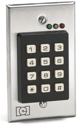 IEI Linear Corp IEI 212i Style Flush Mount Indoor Keypad (0-211111) 212i - 0-211111