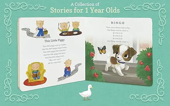 Stories for 1-Year-Olds - A First Treasury of Nursery Rhymes and Short Stories to Read to Your Babies and Toddlers