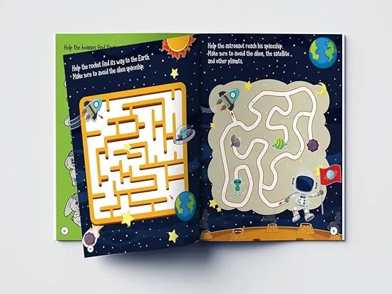 101 Maze Activity Book : Fun Activity Book For Children (101 Fun Activities)