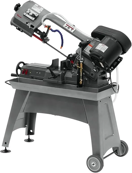 JET 5" x 8" Horizontal Bandsaw, Coolant System, 1/2 HP, 115/230V 1Ph (Model J-3230)