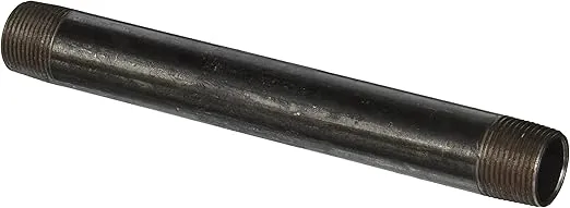 LDR Industries 302 34X8 Pipe Nipple, 3/4-Inch X 8-Inch, Black