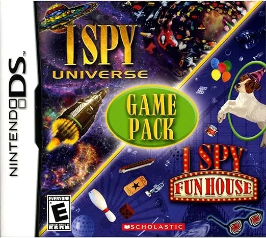 I SPY Universe/I SPY Fun House Game Pack - Nintendo DS (Renewed)