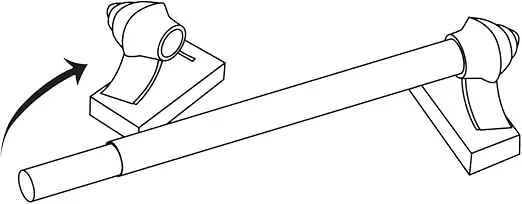 Versailles Home Fashions 1/2" Magnetic Curtain Rod Set, 15" to 28", Pewter
