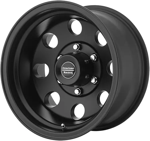 American Racing AR172 15X7 5X4.5 S-BLK -6MM - AR1725765B