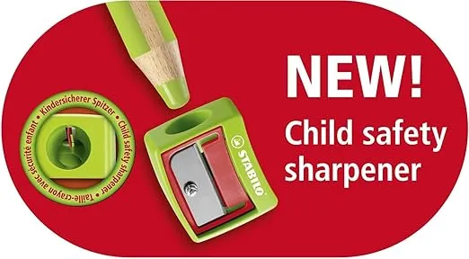 Multi-talented Pencil - STABILO woody 3-in-1 - Sharpener