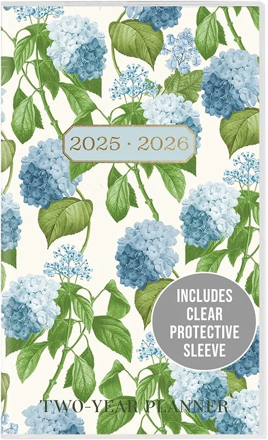 Graphique 2 Year Pocket Planner | 29 Month Organizer, Aug. 2024 – Dec. 2026 | Monthly Calendar & Notes Spreads | Marked Holidays | Elegant Pattern | 3.75” x 6"