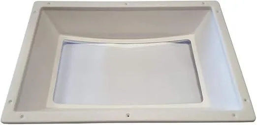 SCT RV Skylight Inner Dome with Clear Window - 14" x 22"