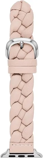 Kate Spade New York Designer Interchangeable Leather or Nylon Band Compatible with Your 38/40/41mm and/or 42/44/45/49mm Apple Watch Series 9/8/7/6/5/4/3/2/1/SE and/or Ultra Series 1-2