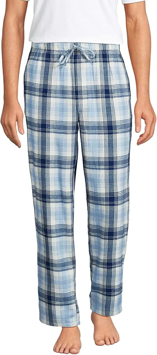 Lands' End Men's Flannel Pajama Pants