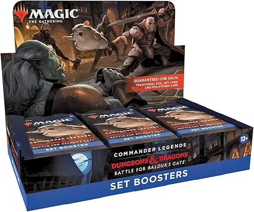 Magic: The Gathering Commander Legends: Battle for Baldur's Gate Case of 6 Set Booster Boxes