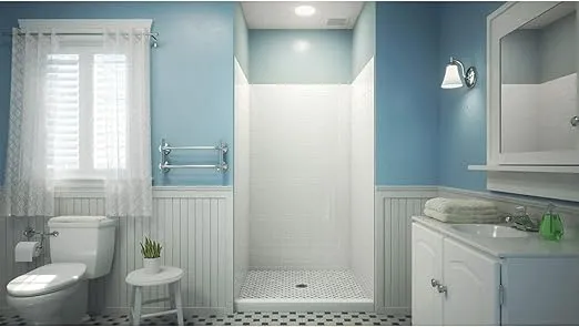 DreamLine QWALL-VS Shower and Tub Backwalls, White