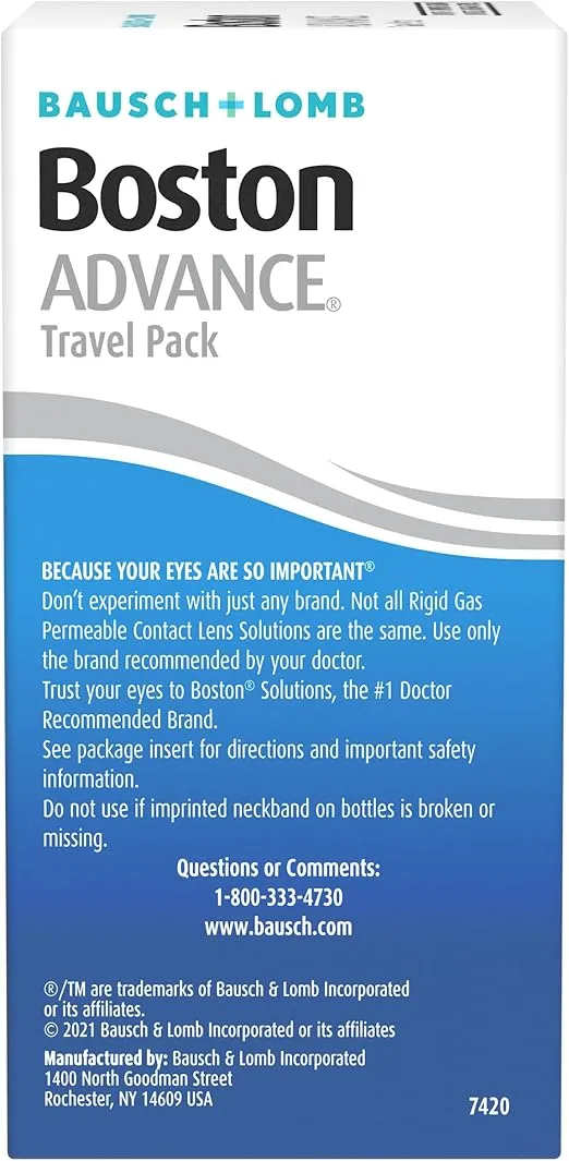 Bausch & Lomb Boston Advance Formula Travel Pack ( 3 pack)
