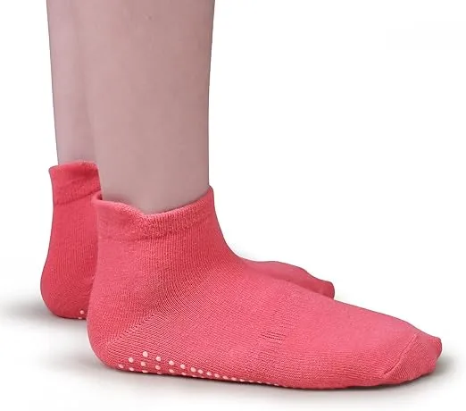 Tphon Non Slip Toddler Socks 12 Pairs Infant Baby Kids Grip Socks for Boy Girls Anti Skid Ankle Socks for 0-7 Year Children