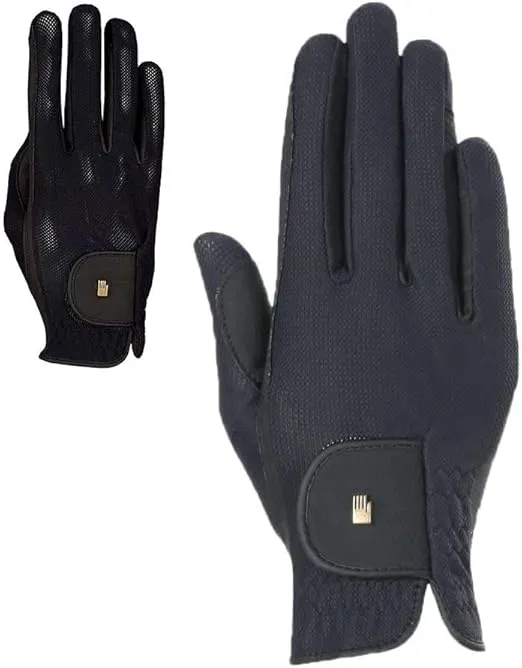 Roeck-Grip Lite Unisex Gloves, Color: Black, Size: 8 1/2