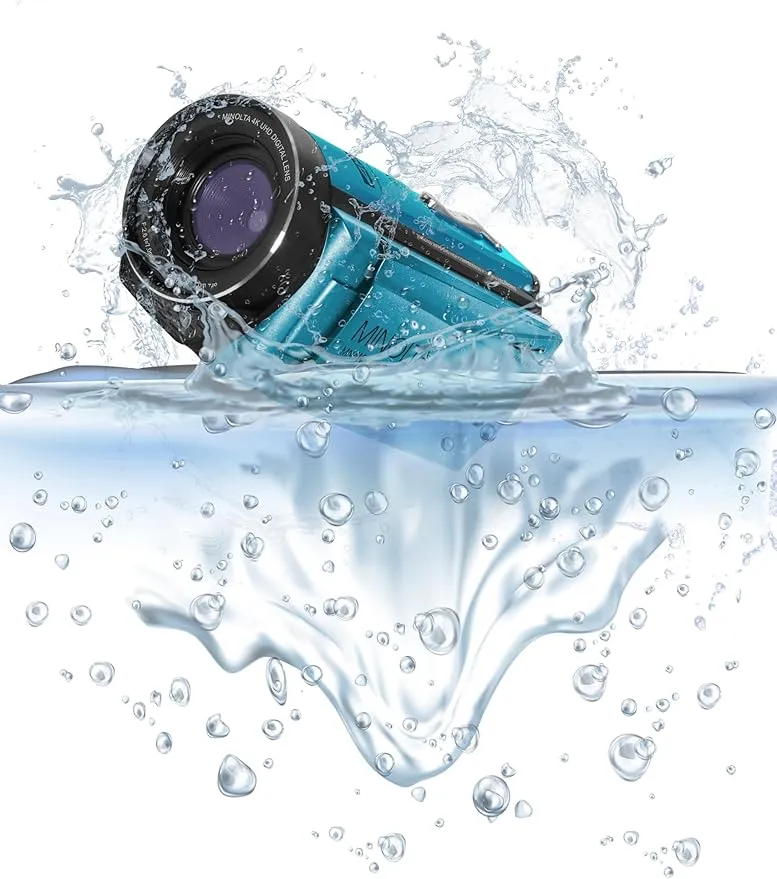 Minolta MN4K300WP 4K Ultra HD / 56 MP Waterproof Camcorder