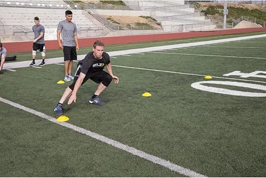 SKLZ Agility 2-Inch High-Visibility Cones for Training and Drills , Set of 20