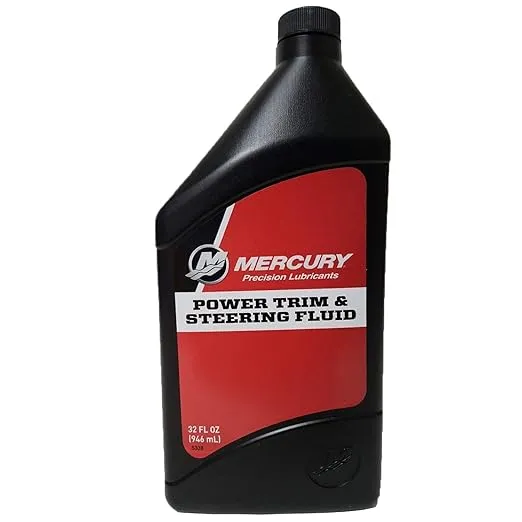 Mercury/Quicksilver Part Power Trim & Steering Fluid 32 Oz.