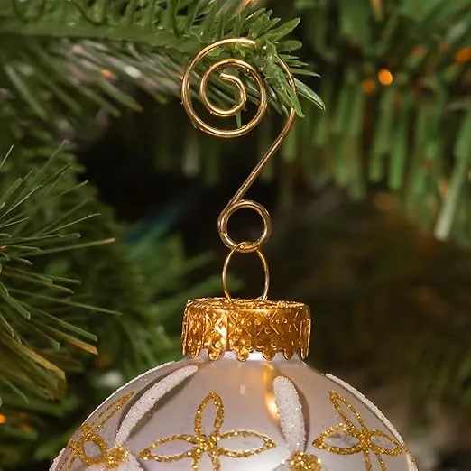 Kurt Adler Ornament Hook, 1.25-Inch, Gold, Set of 50 for Christmas