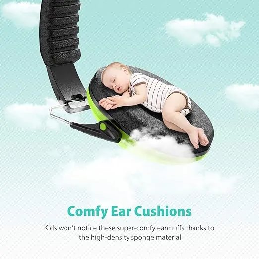 Dr.meter Ear Muffs for Noise Reduction: 27.4SNR Noise Cancelling Headphones for Kids Adults, EM100 Adjustable Hearing Protection Earmuffs for Monster Jam, Autism Sensory, Concerts, Fireworks
