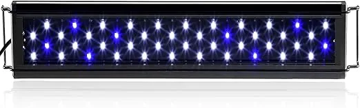 AQUANEAT LED Aquarium Light Blue and White for 24 Inch to 34 Inch Fish Tank Light Fresh Water Light