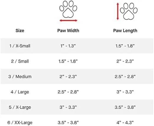 Canada Pooch Waterproof Boots - Dog Boots & Paw Protectors with Anti Slip Rubber | Easy On Waterproof Boots for Dogs with Velcro Strap, Great for Dogs