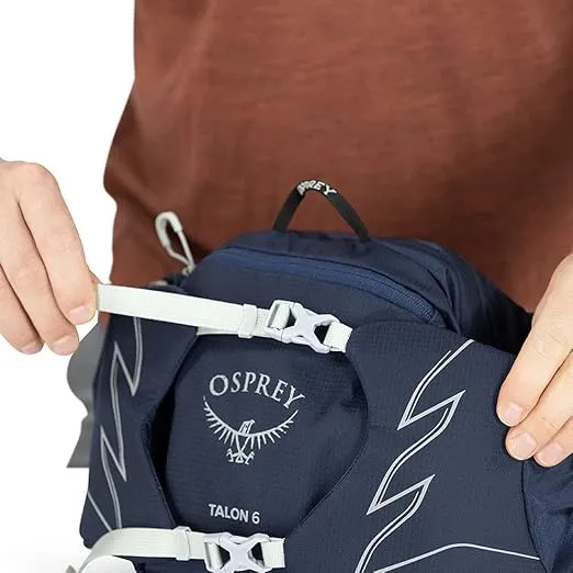 Osprey Talon 6L Men's Lumbar Hiking Waist Pack, Ceramic Blue