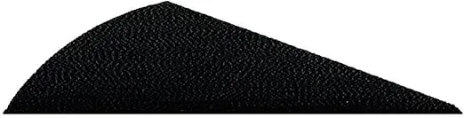Bohning Blazer X2 Archery Vane (100-Pack), Black, 10762BK185