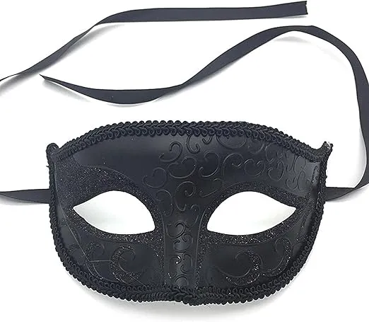 Men's Masquerade Mask Venetian Mardi Gras Mask, Venetian Party Men's Masquerade Mask, Halloween Masquerade Masks