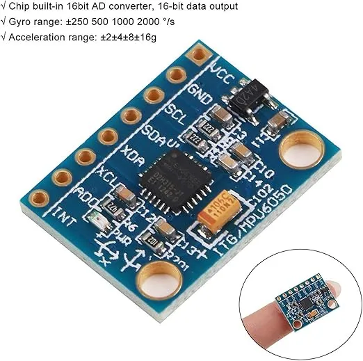 Gy-521 MPU-6050 MPU6050 Module 3 Axis Analog Gyro Sensors+ 3 Axis Accelerometer Module