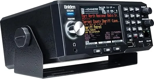 Uniden SDS200 True I/Q™ TrunkTracker X Base/Mobile Digital Scanner. Incredible Digital Performance. TrunkTracker X Technology Provides The Best Digital Decode Performance in The Scanner Industry.