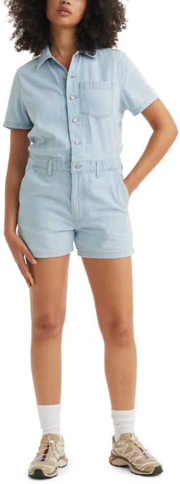 Levi's Women's Short Sleeve Heritage Romper