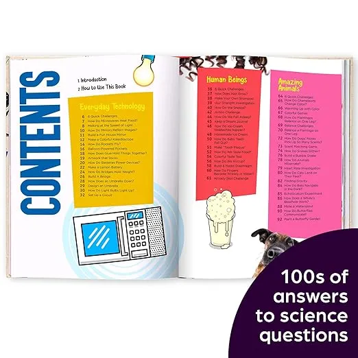 The Highlights Book of How: Discover the Science Behind How the World Works, Hands-On Activities & Experiments for Kids, 100+ Activities to Learn How Science Works (Highlights Books of Doing)
