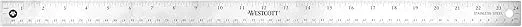 Westcott Stainless Steel Office Ruler with Non Slip Cork Base, 24" (10418)