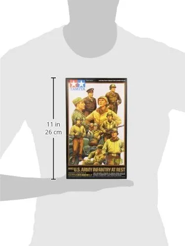 Tamiya Models US Army Infantry at Rest Model Kit