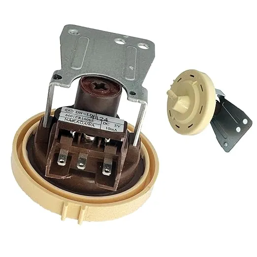 6601ER1006G 6601ER1006E Fit for LG Washer Water Level Pressure Switch Compatible 6601ER1006A 6601ER1006W 6601ER1006S 6601EN1005B LG Washer Water Level Sensor