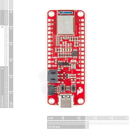 SparkFun Thing Plus-Artemis Machine Learning Development Board Includes BLE 1MB of Flash USB-C Qwiic I2C MEMS LiPo Charger Compatible with Arduino IDE Platform Run TenserFlow Models Feather Footprint