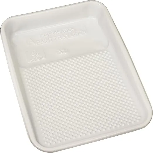 Linzer RM4110 Plastic Tray Liner (10 Pack), White