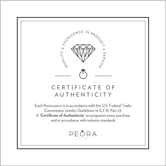 PEORA London Blue Topaz Cathedral Solitaire Ring for Women 925 Sterling Silver, Natural Gemstone Birthstone, 2.25 Carats Round Shape 8mm, Sizes 5 to 9