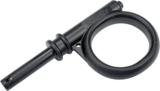 Scotty #102-BK Strongback Oar Lock (1 Pair Per Pack) Black, Small