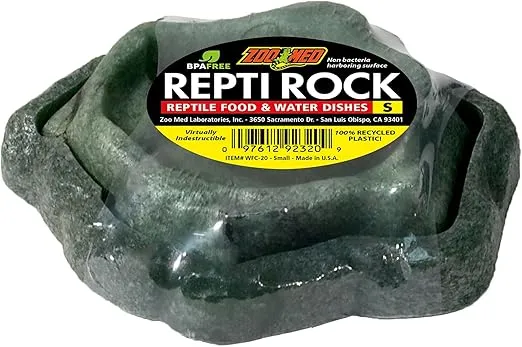 Zoo Med Combo Repti Rock Food and Water Dishes Small