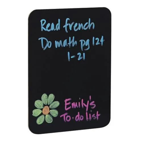 Flipside 40085 Black Dry Erase Boards, 0.25" Height, 18" Width, 24" Length, Black
