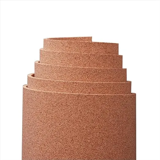 Cork Roll - 4' x 12' x 3/8" - Manton Cork Premium Facing Grade Material - 100% Natural