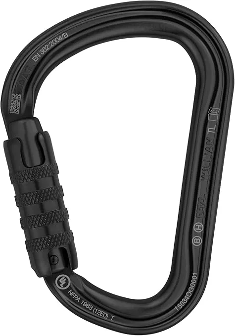 PETZL Delta Carabiner Size 8 mm + Bar