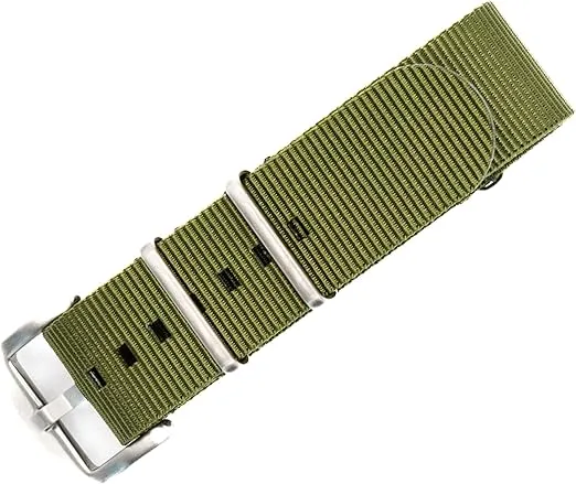 Original Premium Nylon Watch Strap - Stainless Steel Buckle with Multiple Sizes & Premium Styles, Replacement Watch Straps for Men & Women, Ballistic Military Waterproof