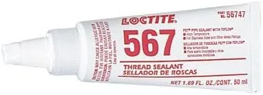 567™ PST® Thread Sealant, High Temperature - 50-ml thread sealant 567pst high temperature