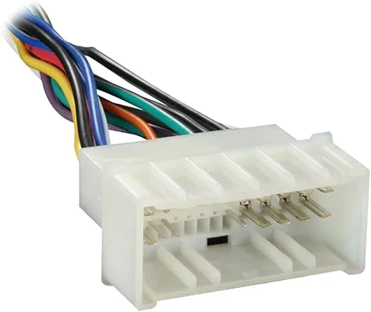 Metra Electronics 70-1004 Radio Wiring Harness for 04-Up Kia/06-Up Hyndai, multi colored, Standard Packaging, 7.5 x 4.5 x 0.75 inches