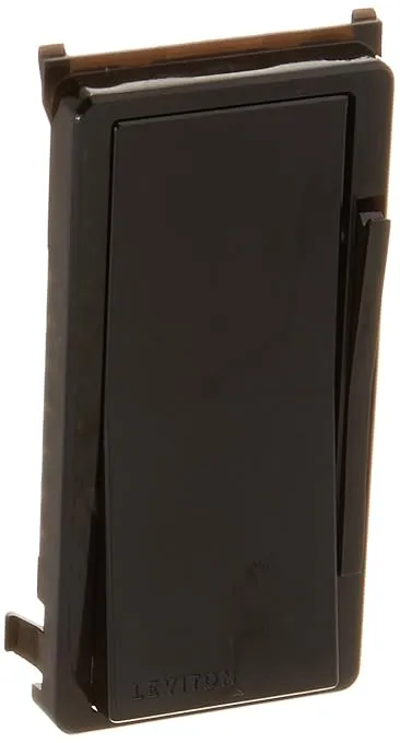 Leviton Decora Digital Dimmer Switch Color Change Faceplate with locator light, DDKIT-E, Black, 1 Pack